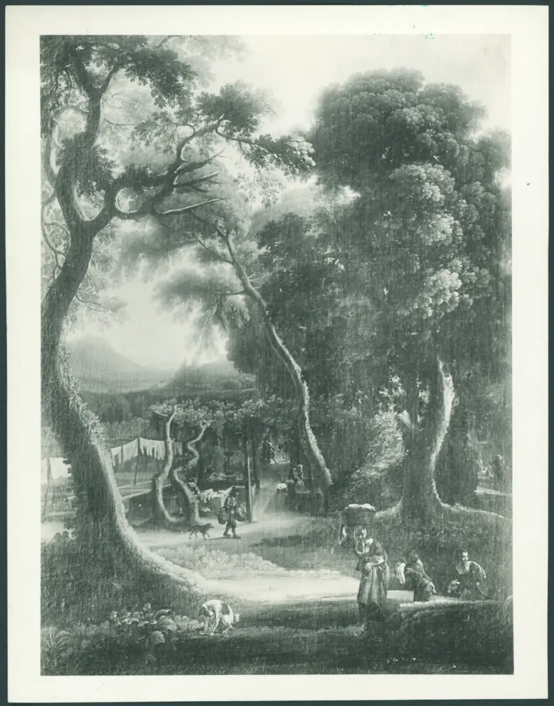 Cerquozzi Michelangelo (Michelangelo delle Bambocciate/ Michelangelo delle Battaglie) - sec. XVII - Scena campestre