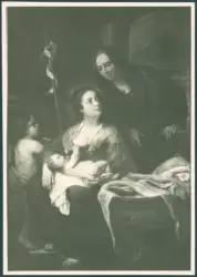 Cossiers Jan - sec. XVII - Madonna con Bambino, san Giovannino e sant'Anna