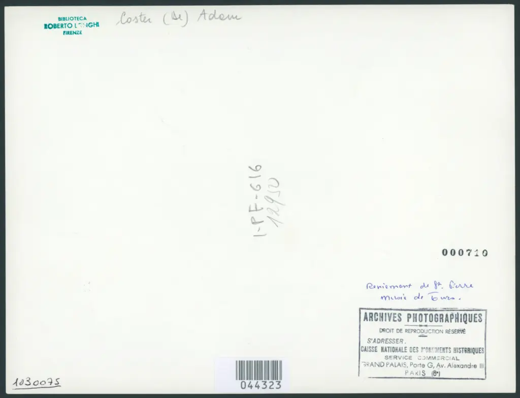 Coster Adam de - (?) - sec. XVII - Negazione di san Pietro