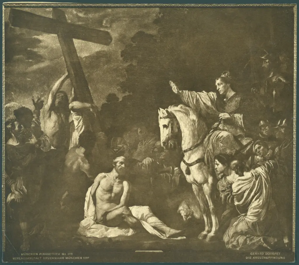 München Pinakothek No. 873. Gerard Douefet. Die Kreuzauffindung