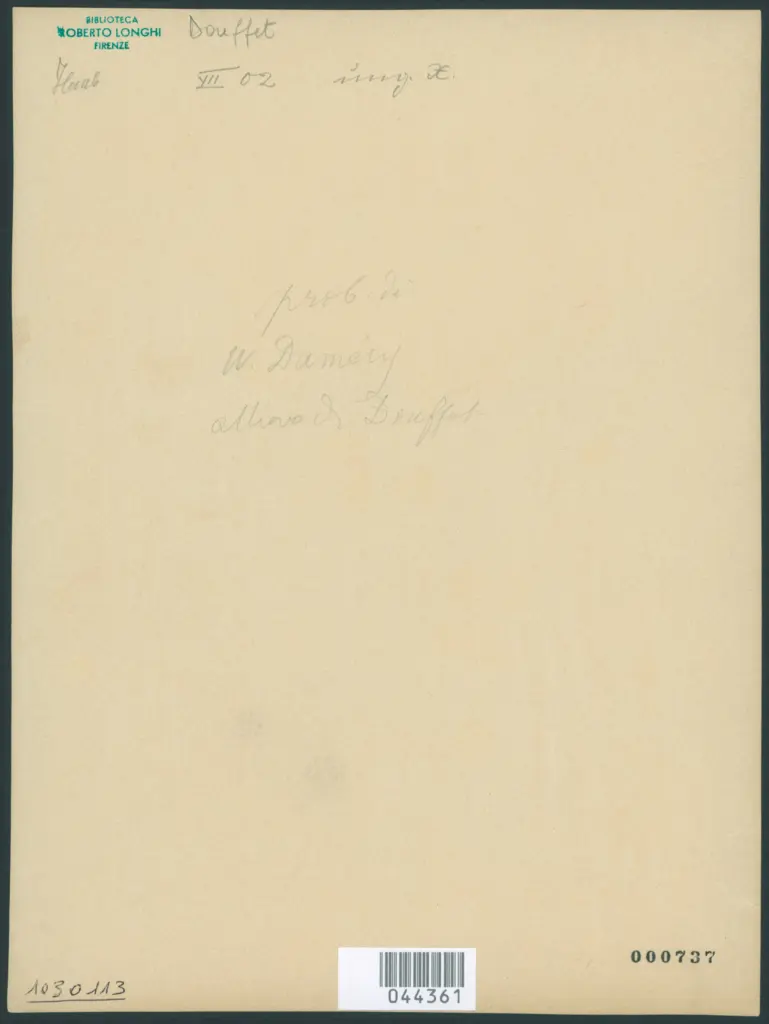 Kgl. Pinakothek. Richtung des Gerard Douffet. Der Hl. Norbert empfangt das skapulier