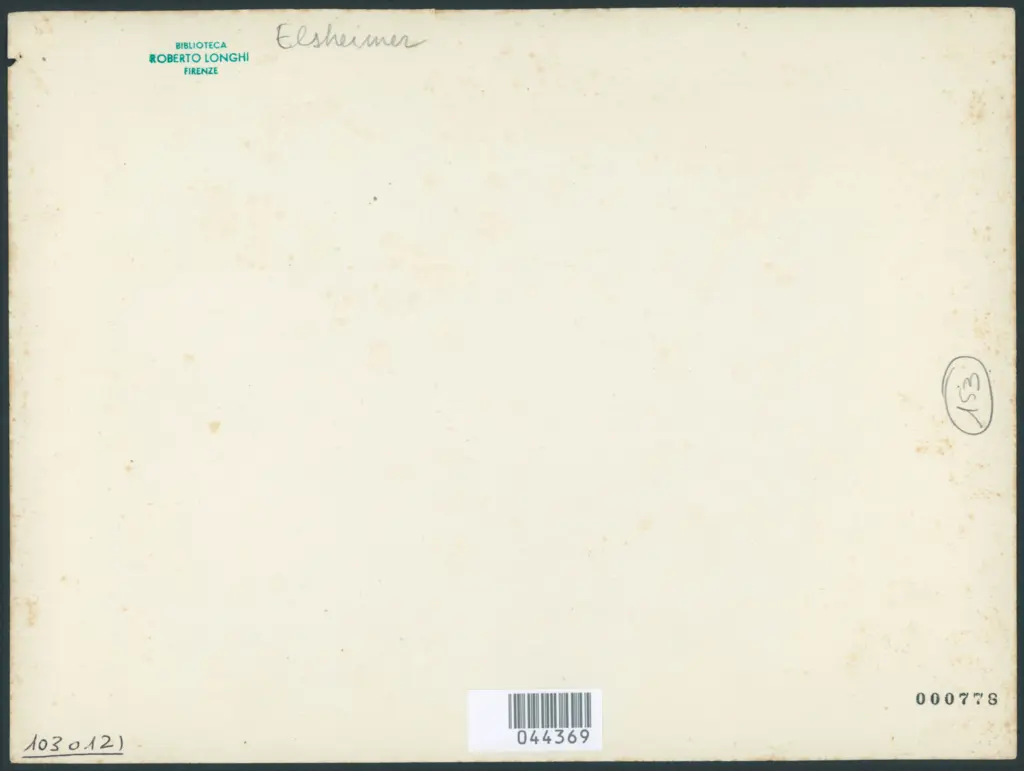 Bergamo. Accademia Carrara. Abramo Elzheimer: S. Girolamo nel deserto.