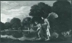 Elsheimer Adam - sec. XVII - Tobia e san Raffaele Arcangelo