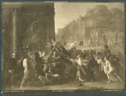 München Pinakothek No. 1389. Adam Elsheimer, Der Opferzug
