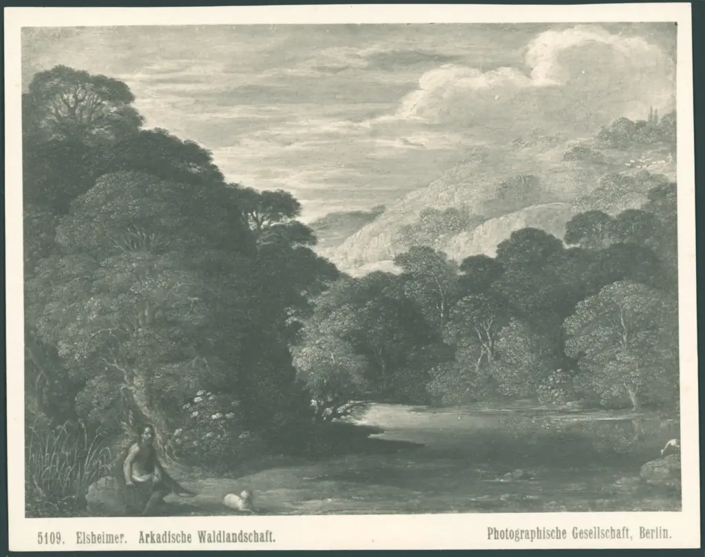 Paesaggio con san Giovanni Battista e un agnello