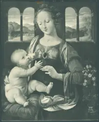 Elsheimer Adam - sec. XVII - Madonna con Bambino