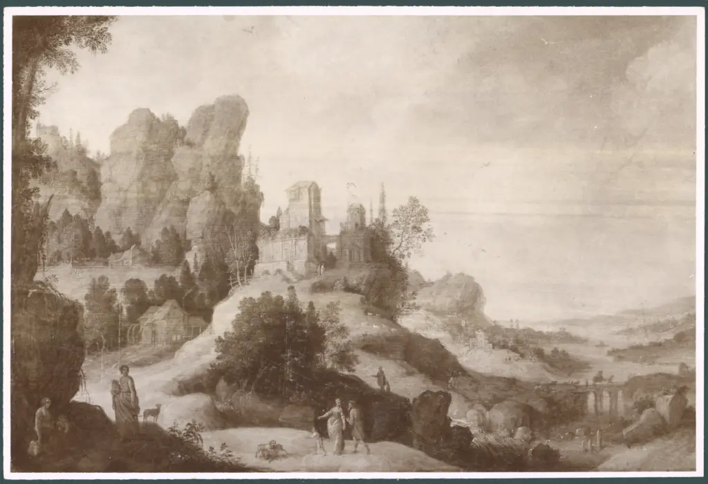 Paesaggio con figure