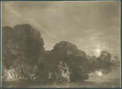 Elsheimer Adam - sec. XVII - Fuga in Egitto
