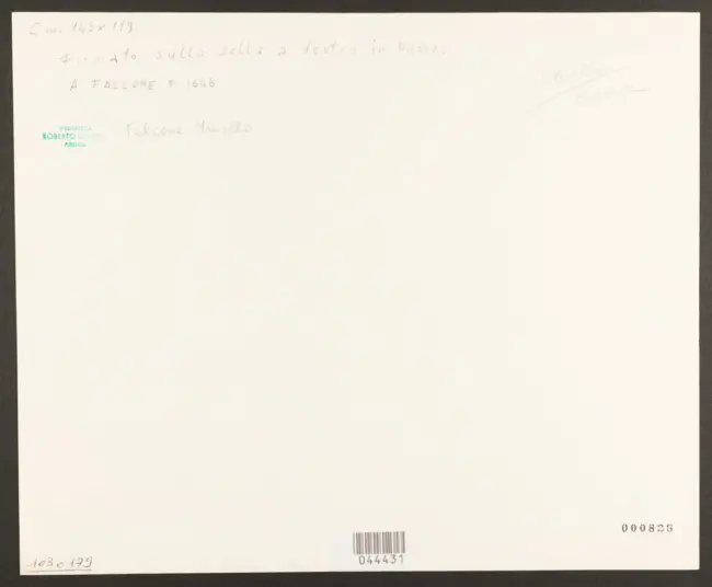 Falcone Aniello - sec. XVII - Scena di battaglia con cavalieri in costumi moderni