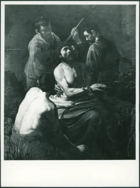 Merisi Michelangelo (Caravaggio) - copia da - sec. XVII - Incoronazione di spine