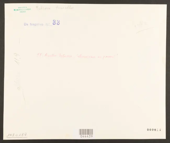 Aniello Falcone: 'elemosina ai poveri'