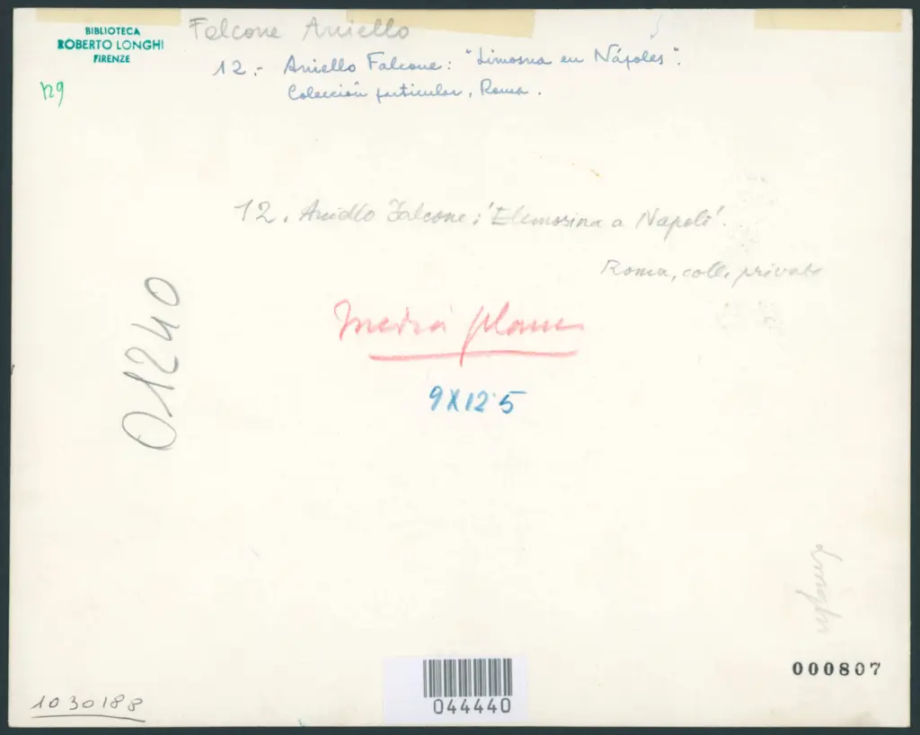 Aniello Falcone: 'elemosina a Napoli'. Roma, coll. privata