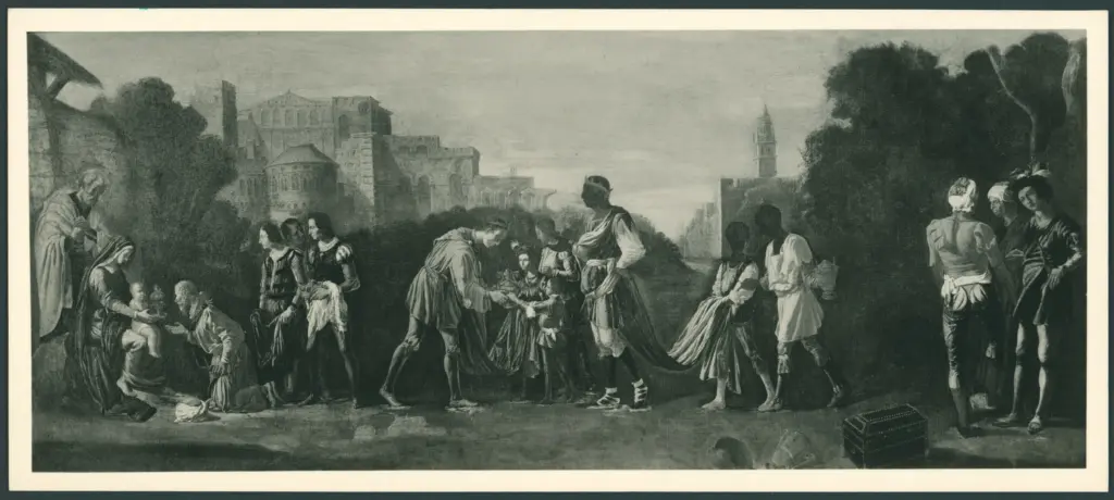 Falcone Aniello - sec. XVII - Adorazione dei Re Magi