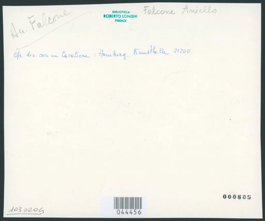 Falcone Aniello - sec. XVII - Soldato con un fucile su un cavallo che si impenna