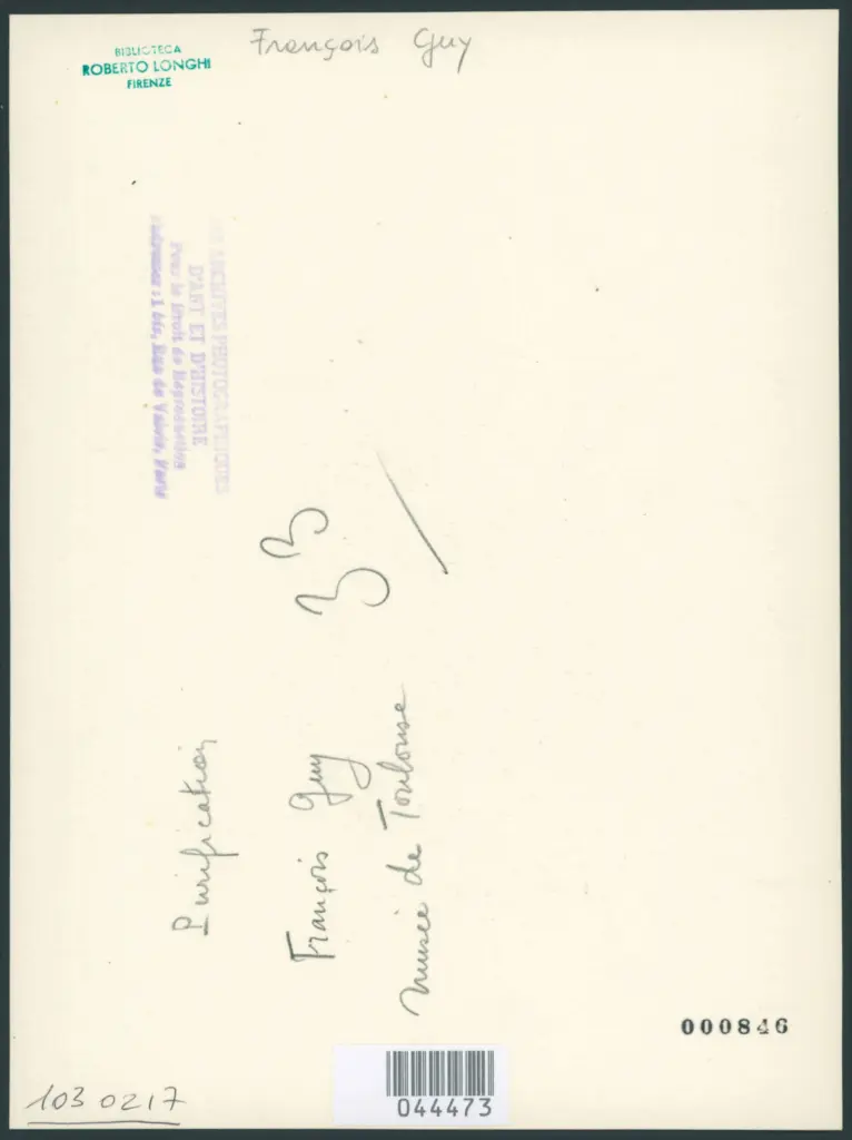 François Guy - sec. XVII - Presentazione di Gesù al Tempio