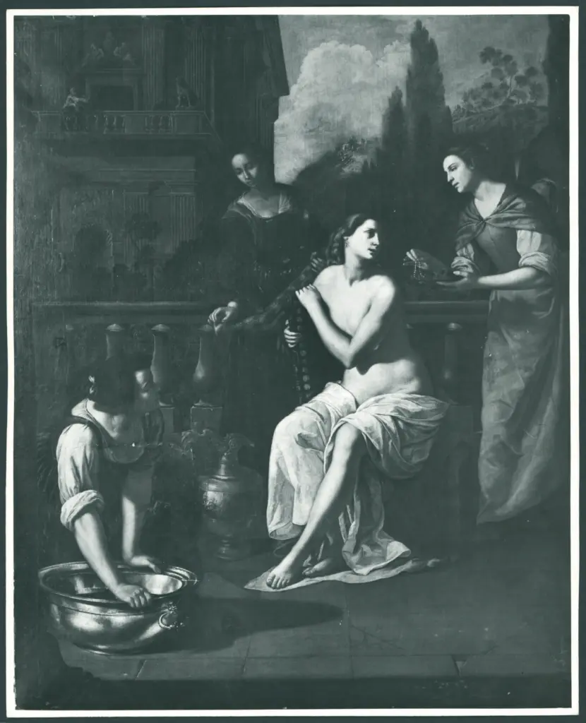 Gentileschi Artemisia - sec. XVII - Bethsabea al bagno