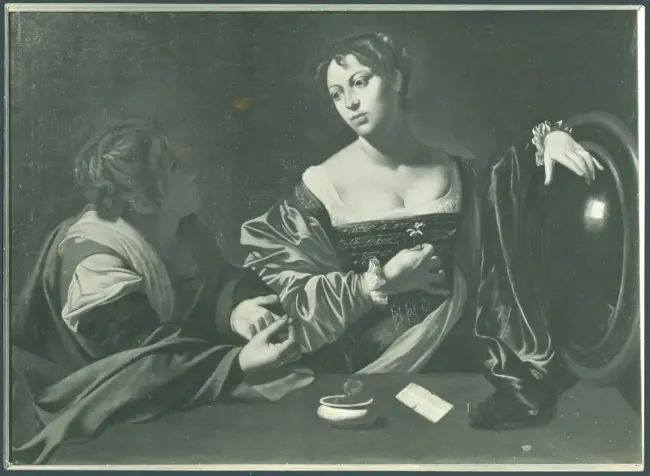 Marta rimprovera Maddalena per la sua vanità