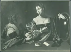 Marta rimprovera Maddalena per la sua vanità