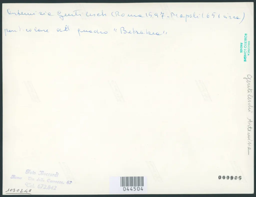 Gentileschi Artemisia - sec. XVII - Bethsabea al bagno