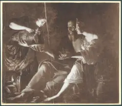 Gentileschi Artemisia; Guerrieri Giovanni Francesco (attribuito) - sec. XVII - Lot e le figlie