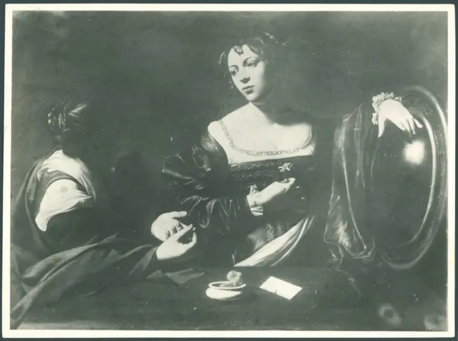 Marta rimprovera Maddalena per la sua vanità