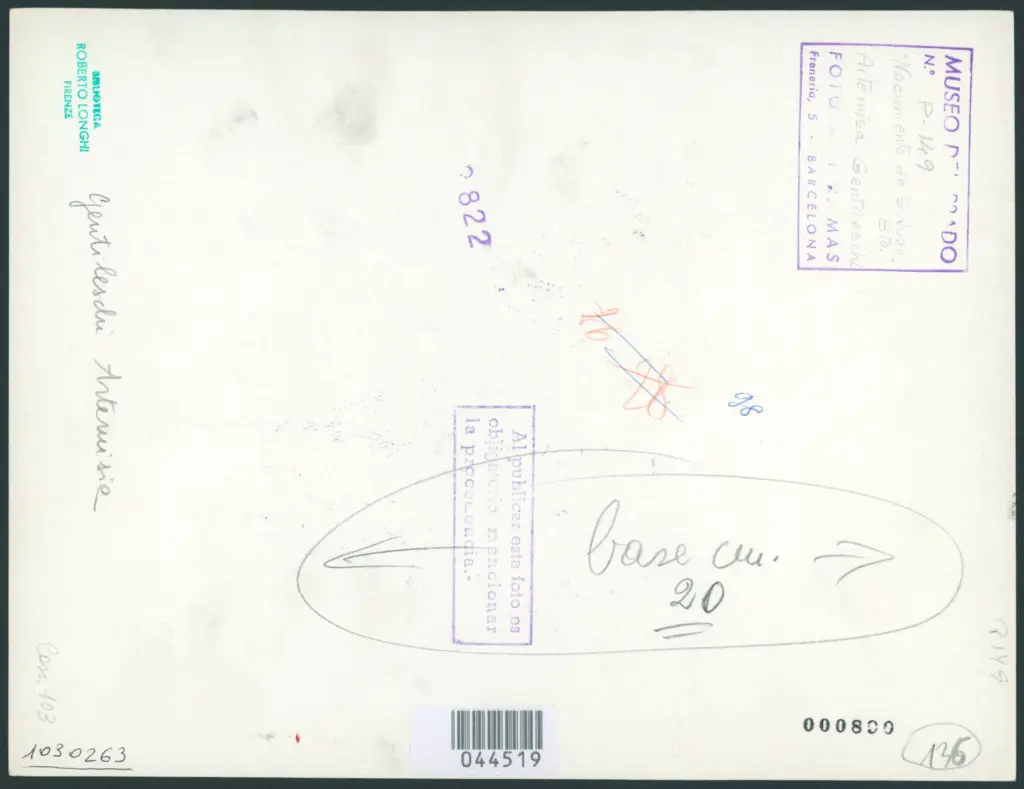 Nacimento de S. Juan Bta. Artemisa Gentileschi