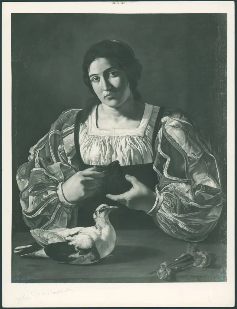 Autorretrato. Gentileschi