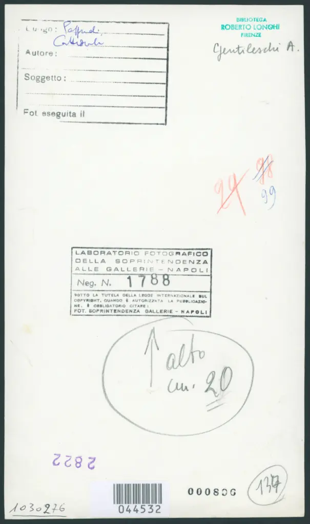 Gentileschi Artemisia - sec. XVII - San Procolo e santa Nicea