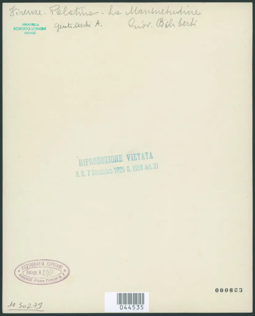 Gentileschi Artemisia - sec. XVII - Allegoria della Mansuetudine