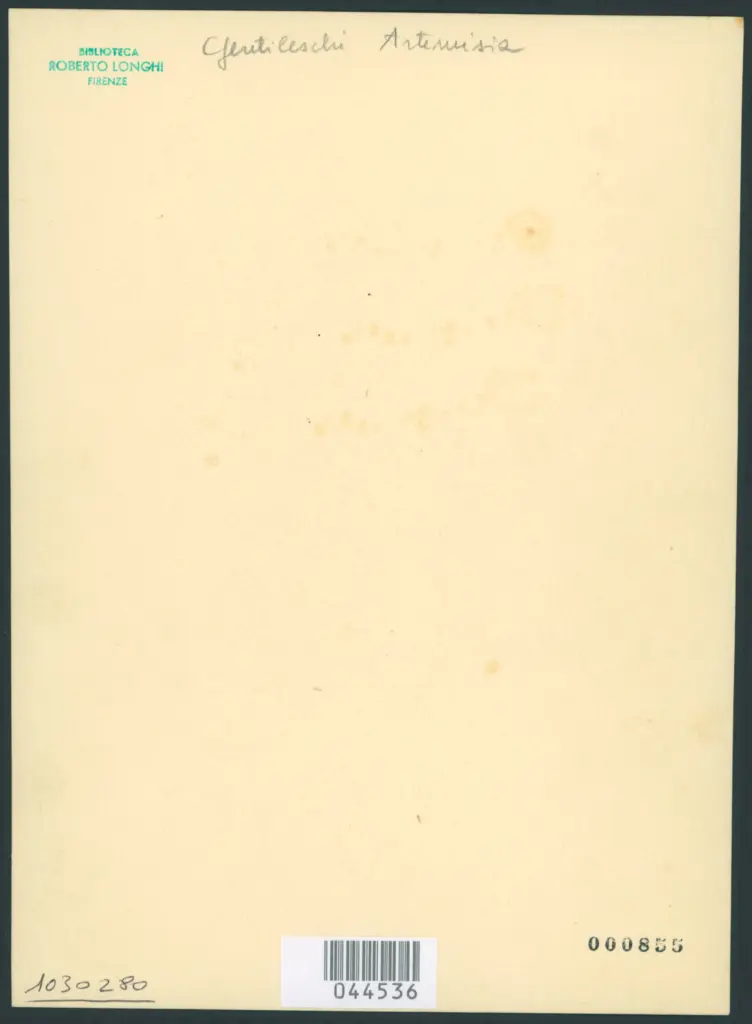 Gentileschi Artemisia - sec. XVII - Susanna e i vecchi