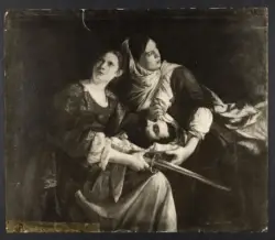 Gentileschi Orazio - sec. XVI/ XVII - Giuditta con la testa di Oloferne
