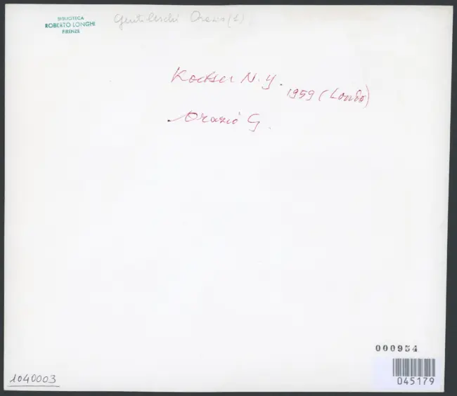 Gentileschi Orazio - sec. XVI/ XVII - Giuditta con la testa di Oloferne