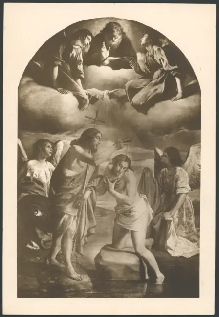 Gentileschi Orazio - sec. XVII - Battesimo di Cristo