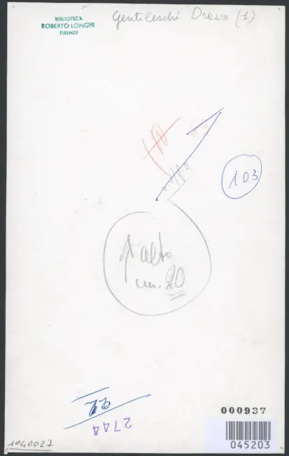 Gentileschi Orazio - sec. XVII - Santa Cecilia e san Valeriano incoronati da un angelo con san Tiburzio