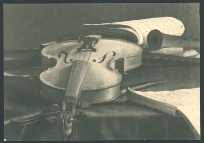 Ausschnitt aus: Die Lautenspielerin, Orazio Gentileschi (um 1565-1640)