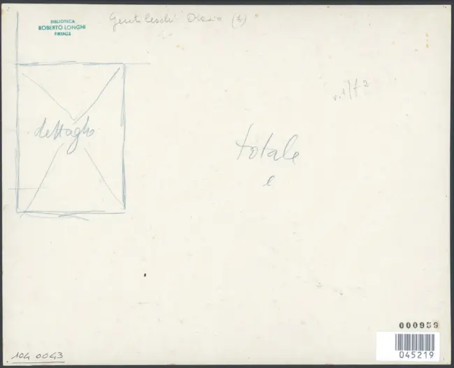 Londra - prop. Cap. E. G. Spencer Churchill Blockley. Lot e le Figlie. (O. Gentileschi).