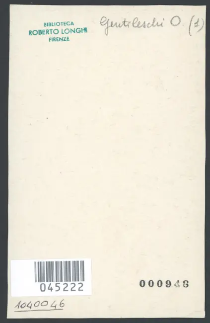 Gentileschi Orazio - sec. XVI/ XVII - Santa Maria Maddalena penitente