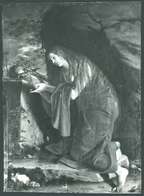 Gentileschi Orazio - sec. XVI/ XVII - Santa Maria Maddalena penitente