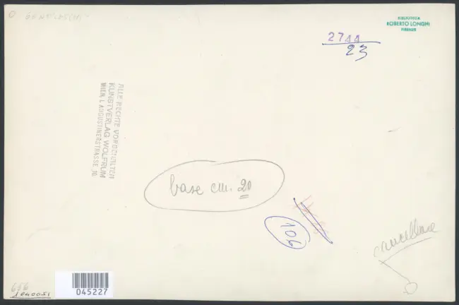 Gentileschi Orazio - sec. XVII - Riposo nella fuga in Egitto