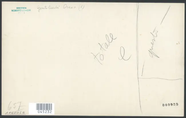 Gentileschi Orazio - sec. XVI/ XVII - Santa Maria Maddalena penitente