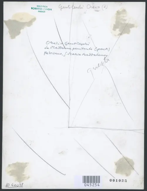 Gentileschi Orazio - sec. XVI/ XVII - Santa Maria Maddalena penitente