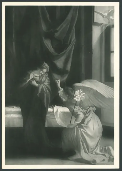 Gentileschi. Annunciazione (Torino, Galleria Sabauda)