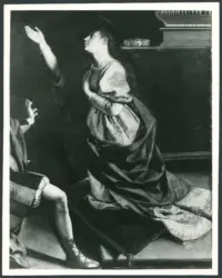 Gentileschi Orazio - sec. XVII - Santa Cecilia e san Valeriano incoronati da un angelo con san Tiburzio