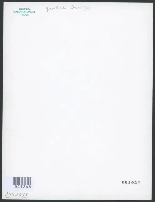 Vorsterman Lucas (inventore) - sec. XVII - Ritratto di Orazio Gentileschi