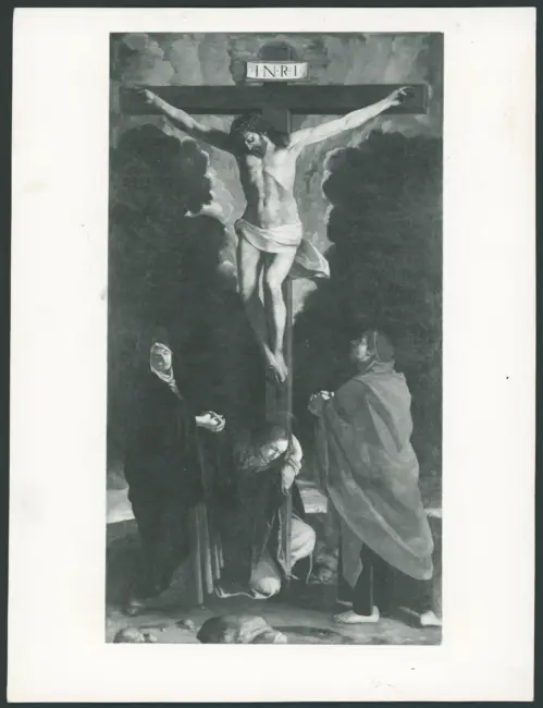 Crocifissione di Cristo con i dolenti e santa Maria Maddalena