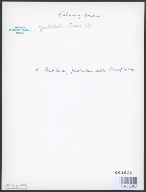 Gentileschi Orazio - sec. XVII - Crocifissione di Cristo con i dolenti e santa Maria Maddalena