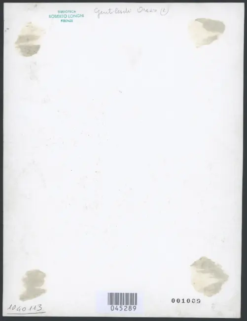 Gentileschi Orazio - sec. XVI/ XVII - San Carlo Borromeo contempla gli strumenti della Passione