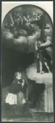 Gentileschi Orazio - sec. XVI/ XVII - San Carlo Borromeo contempla gli strumenti della Passione