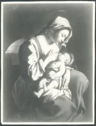 Gentileschi Orazio - sec. XVI/ XVII - Madonna con Bambino