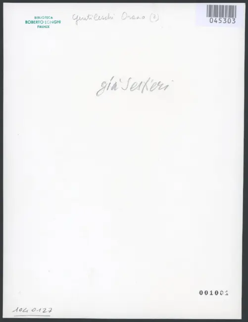 Gentileschi Orazio - sec. XVI/ XVII - Madonna con Bambino